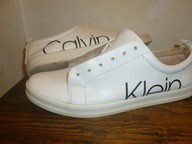 BUTY-CALVIN KLEIN-R-41-WKŁ-26,5CM-SKÓRA NAT.