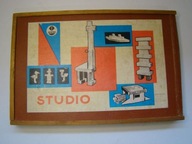 Klocki drewniane VERO pamiątka z PRL