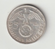 III Rzesza 5 marek 1937 A piekny stan