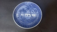 Talerz kolekcjonerski Royal Copenhagen Christmas Plate 1972 vintage design
