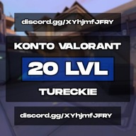 KONTO VALORANT TURECKIE | 20LVL | SMURF | FA |