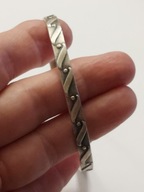 Srebrna stara bransoletka Rytosztuka