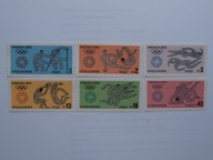Bułgaria - Olimpiada Monachium 1972 - Mi. 2172-77 **
