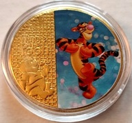 TYGRYSEK, KUBUŚ PUCHATEK, BAJKI DISNEYA, ANIMACJE DLA DZIECI, 40 MM, KOLOR