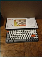 Ajazz 308i Śliczna bezprzewodowa klawiatura Bluetooth, kompaktowa, retro,