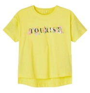 NAME IT t-shirt 116 koszulka TOURIST/ 6423 Oliwia Kurowska, Kuba Kurowski