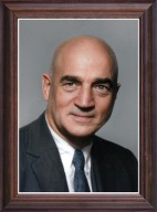 Obraz Alfred Franciszek Seweryn Meissner portret drewniana rama ze szkłem