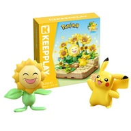 Klocki Pokémon Keeppley Pikachu Figurki