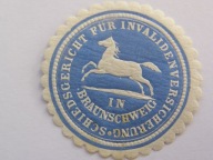 Niemcy - Brunszwik - Sąd Orzeczeń Ubezpieczeń Inwalidzkich - zalepka