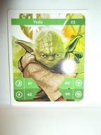 STAR WARS Kaufland karta 23 YODA