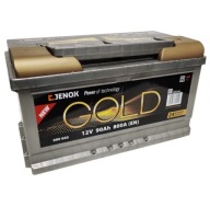 SKLEP mefka.com.pl Akumulator Jenox Gold 90Ah 800A P+ DOWÓZ MONTAŻ