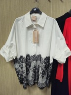 Biała koszula Zeta Otto Italy, r. Plus Size Uni Promo % !!!