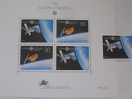Portugalia - Madera - Europa CEPT - badanie Kosmosu - Mi. 147 + bl.12 **
