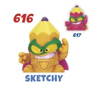 SUPER ZINGS seria 8 617 Sketchy różowy