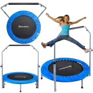 TRAMPOLINA DOMOWA DLA DZIECI Z UCHWYTEM BEZ SIATKI HYPERMOTION 97 CM FT 38