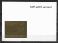 LATARNIA. SAM. STRAŻ. PIES. GUYANA. Mi Bl.cięty zn. w zł.**1992r.