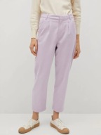 M A N G O jeansy fioletowe lawendowe luźne mom balonowe slouchy boyfriend