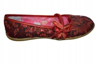 Baleriny czerwone dziewczęce E. WANLI r. 35 nr 161