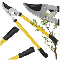 NOŻYCE SEKATOR OGRODOWE GO GAŁĘZI KRZEWÓW SOLIDNE OSTRE
