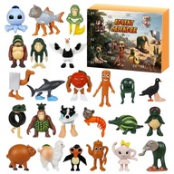 Kalendarz Adwentowy TikTok Brainrot Figurki Kolekcjonerski Zestaw Tralalero