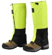 Stuptuty OCHRANIACZE WODOODPORNE NA BUTY góry regulowane seledynowe