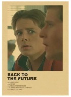 Plakat „Back to the Future” – Kultowy Plakat Filmowy Retro