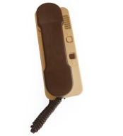 Unifon Laskomex LF-8NW do domofonów CYFROWYCH (2 żyły) Beżowy + Brąz RETRO