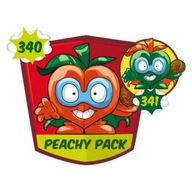 SUPER ZINGS seria 5 340 Peachy Pack pomarańczowy