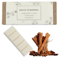 Wosk Sojowy Zapachowy do Kominka - Wax Melt - zapach: MAGIA CYNAMONU