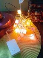 NOWE KOLOROWE LAMPKI DIODOWE Z DEKORACJĄ