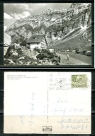 K19977)Szwajcaria: Saentis-Schwebebahn, Restaurant + Talstation, wysl. 1955
