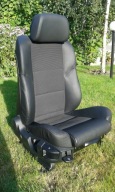 Fotel prawy M Pakiet BMW E60 - Półskóra Elektryka
