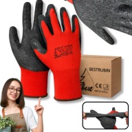 RĘKAWICE RĘKAWICZKI ROBOCZE OGRODOWE DO RÓŻ 12 PAR 10/XL OCHRONNE MOCNE