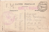 ARMIA POLSKA WE FRANCJI -F.M. -CENZURA -karta -korespondencja IV 1940 rok
