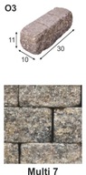 Cegła postarzana OLD3 Combet 30x10x11 Multi 7