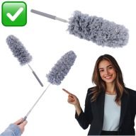 MIOTEŁKA DO KURZU SZCZOTKA ZMIOTKA TELESKOPOWA DO PAJĘCZYN SOLIDNA | CADRO