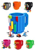 Kubek Klockowy LEGO | 7 KOLORÓW | GRATIS KLOCKI LEGO |KUBEK DO PICIA 350ml