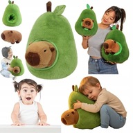 KAPIBARA W AWOKADO MASKOTKA PLUSZAK PRZYTULANKA 2W1 PLUSZOWA DUZA 35CM XL