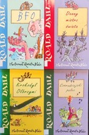 Roald Dahl - 4 tomy, BFO, Krokodyl olbrzymi, Czarodziejski palec i inne