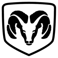 DODGE __ naklejka _ 15cm _ KOLORY