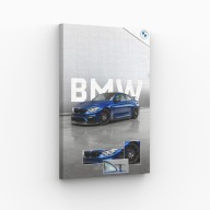 Obraz Płótno 30x40cm BMW M4 Competition Sportowe Auto Design Prezent Hit