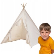NAMIOT DLA DZIECI TIPI DOMEK WIGWAM DZIEWCZYNKI CHŁOPCA BOHO BAWEŁNA TEEPEE