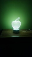 Lampka LED 3D