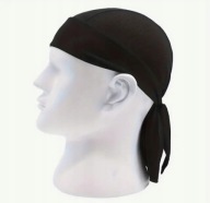 DURAG CHUSTA NA GŁOWĘ CZARNA PREZENT STREETWEAR Y2K