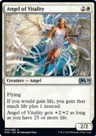 MTG 4x Angel of Vitality M20 uncommon