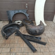 trabant 601 próg nadkole fartuch felga zestaw