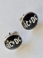 SPINKI DO KOSZULI MANKIETÓW ACDC AC/DC ANGUS MALCOLM YOUNG BRIAN JOHNSON