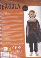 przebranie,stroj, kostium DRAKULA dla dzieci 4-6 lat