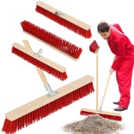 MIOTŁA SZCZOTKA DO ZAMIATANIA 600 MM ULICÓWKA PCV ZAMIATACZ ZMIOTKA Z TRZON