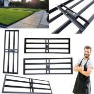 NIWELATOR TERENU RĘCZNY POD SIANIE TRAWY PIASKOWANIE METALOWY 90 NA 30 CM